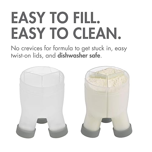 Miniatura 4 de Boon Contenedor de fórmula TRIPOD + mezclador de fórmula de silicona MIX