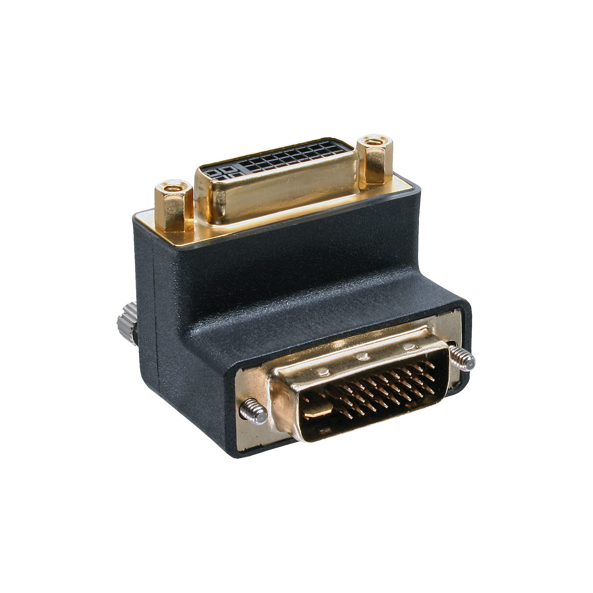 InLine 17781 W Adaptateur DVI-I coudé 90° Digital Plus Analogique 24+5