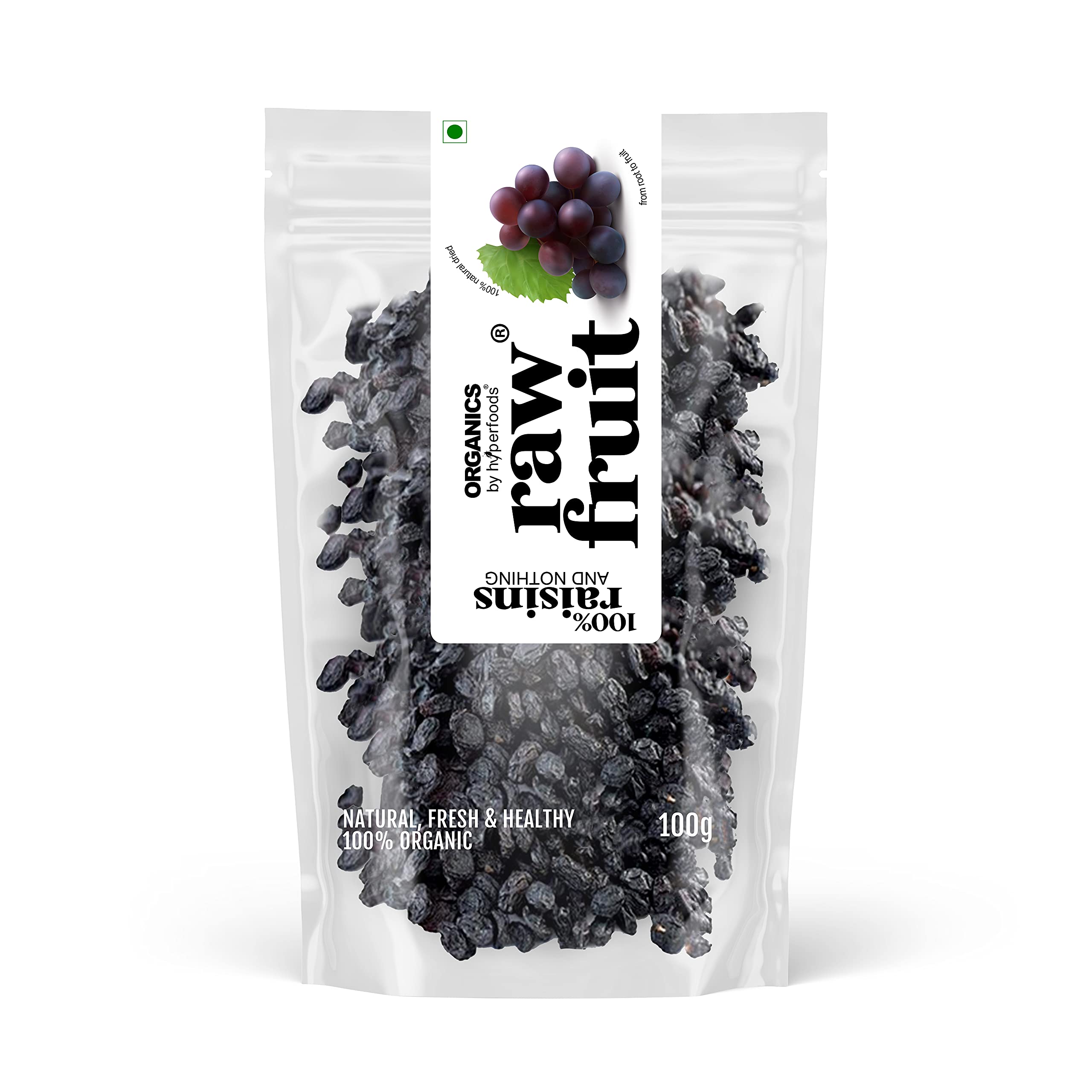 RawFruit Premium Black Raisins Kishmish 1kg by HyperFoods (B093YS79LV) Amazon Price History, Amazon Price Tracker