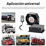 Yhaavale 9200E - Bocina de sirena para auto de policía
