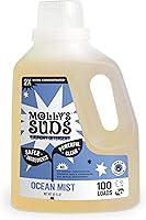 Vista 14 de Molly's Suds Detergente líquido para ropa, jabón detergente natural para ropa para pieles sensibles, concentrado 2 veces y de alta eficiencia (HE)