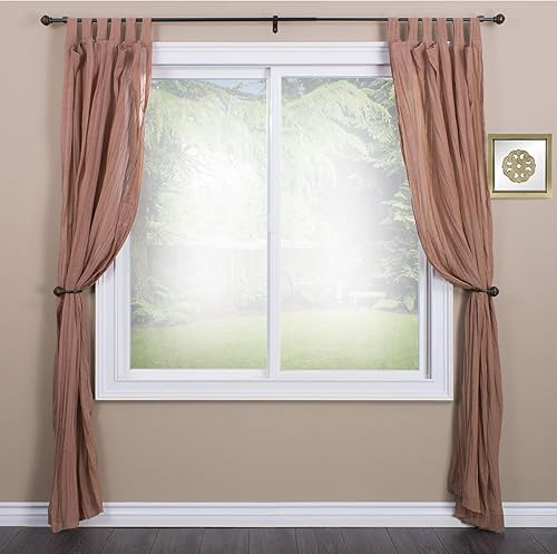 Miniatura 10 de Beme International juego de tubos para cortina 58 pulgadas telescópica bola lámina núcleo