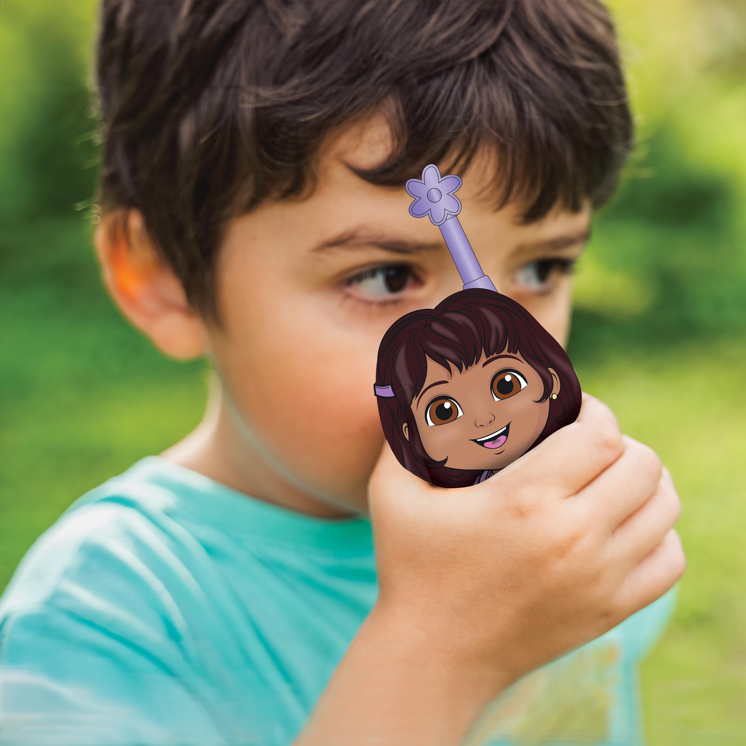 LEXIBOOK, Dora the Explorer, Dora 3D Walkie-Talkies, Pink Blue, TW18DORLXB - Image 3