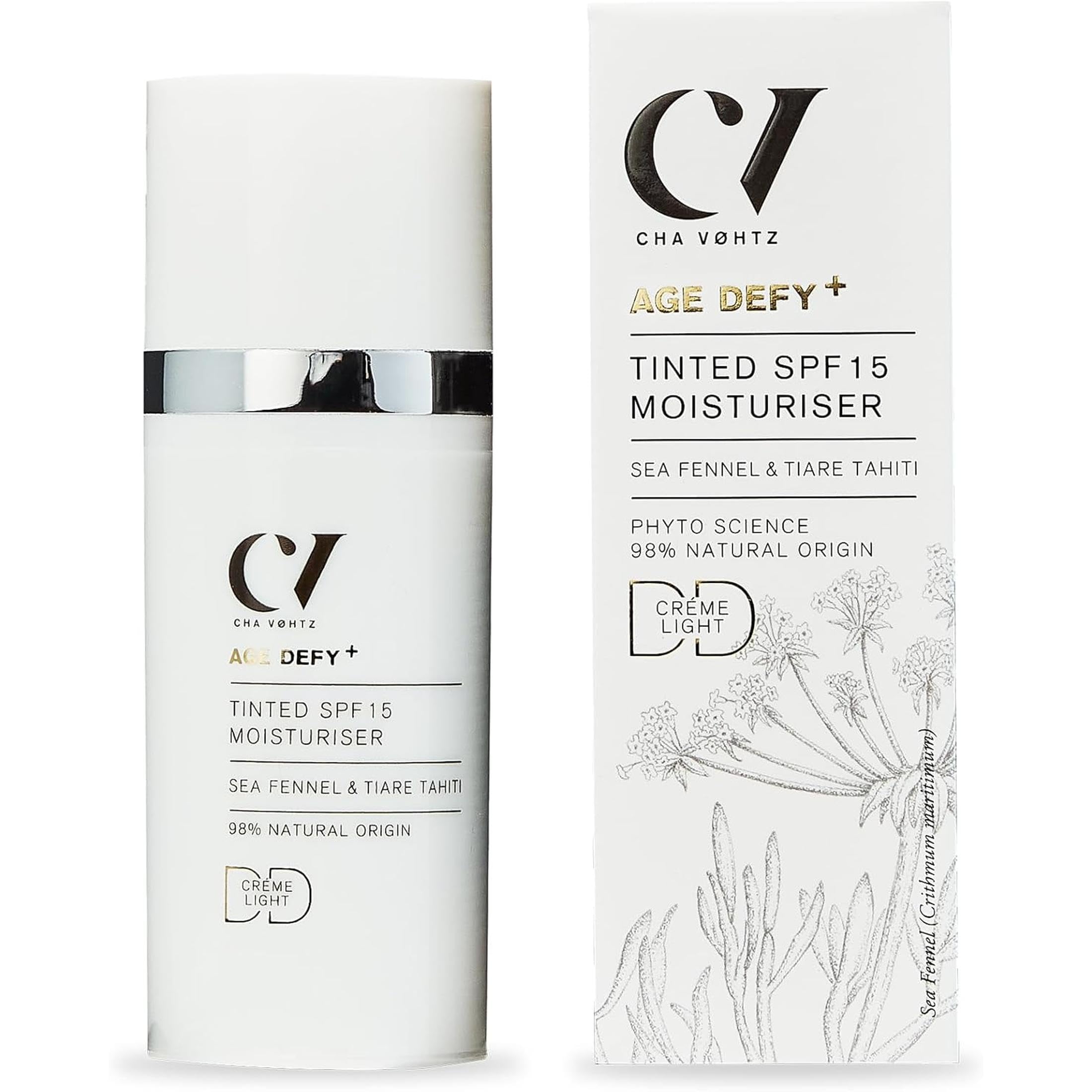 Green People Age Defy+ Getönte DD Feuchtigkeitscreme SPF15 Light, 30ml