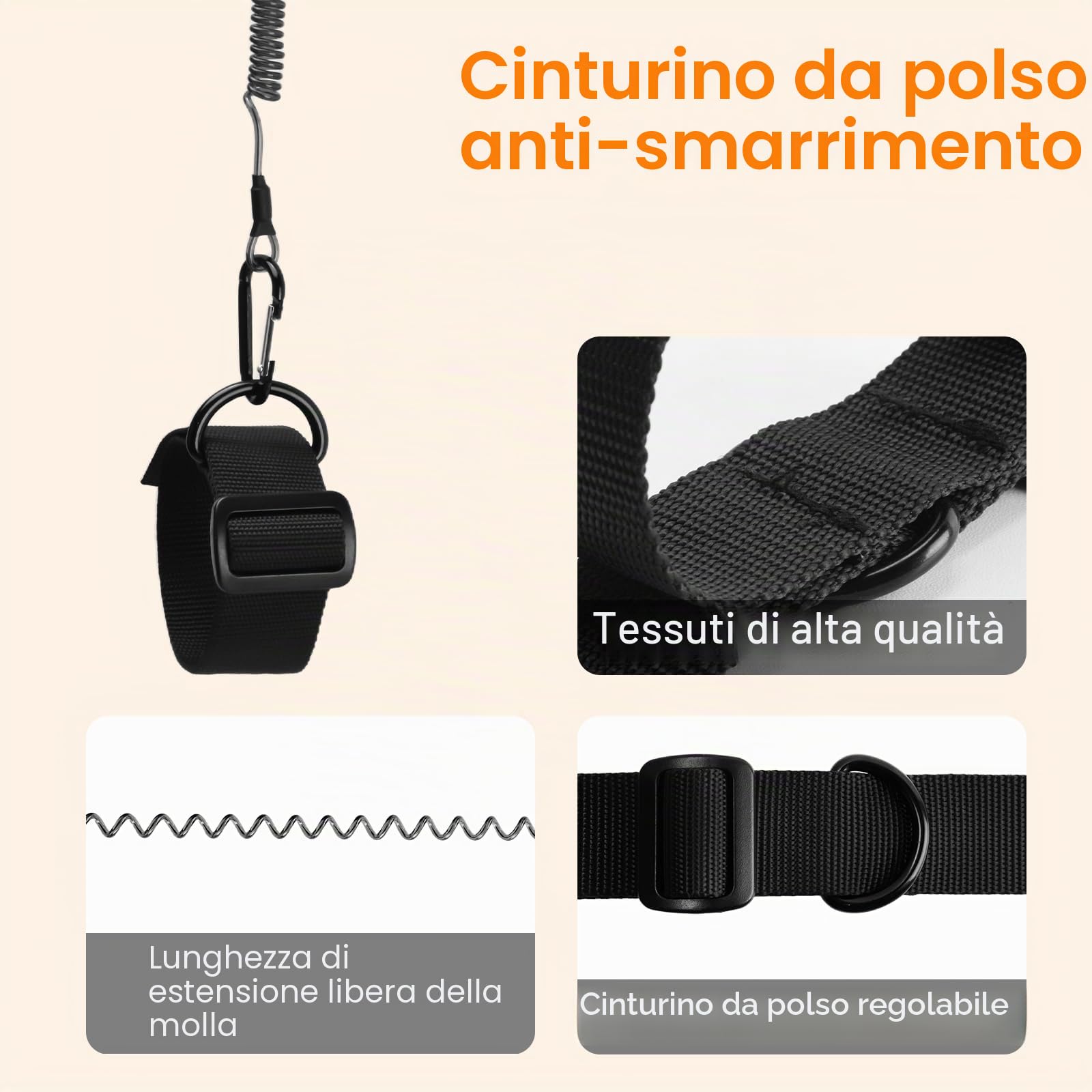 Wiseten Impugnatura Galleggiante Impermeabile per GoPro, Bastone Selfie Subacqueo con Testa a Sfera a 360° per GoPro Hero 13 12 11 10 9 8 Black DJI Osmo Action 5 Pro Fotocamera Accessori