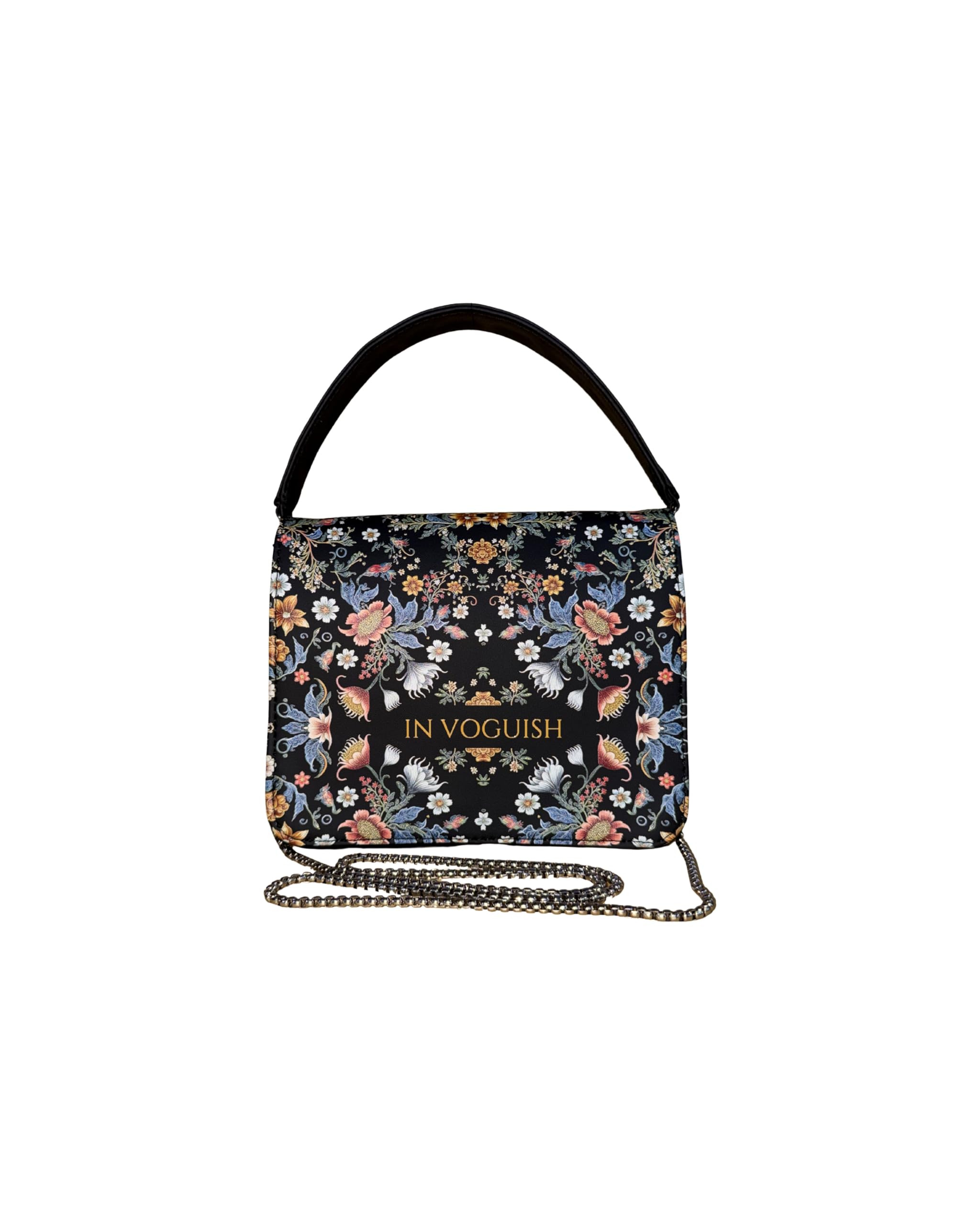 Customized Sling Bag for Women Lite Edition| Interchangeable Flap Handbag (4 Flap Options) |HD Printed PU Leather Designer Crossbody Bag with Personalized Name| Chain Strap & Handle-image-30