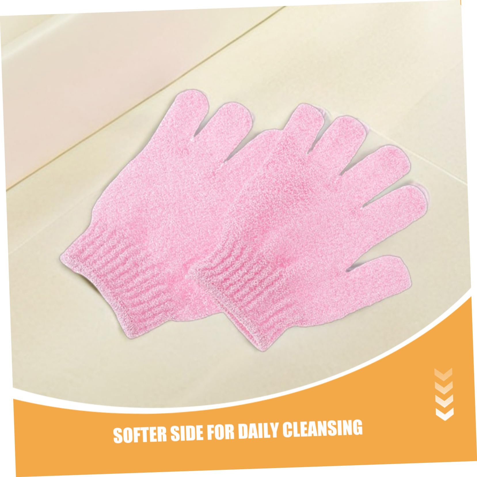 16 Pares Guantes de Baño Exfoliantes de Nailon Guantes de Ducha para Masaje Corporal de Doble Cara para Limpieza de Piel Uso Spa y Baño