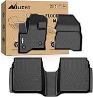 Vista 20 de Nilight Alfombrillas de TPE para Ford F-150 F150 Lightning SuperCrew Cab asientos de cabina 2015 2016 2017 2018 2019 2020 2021 2022 2023 2024 2025