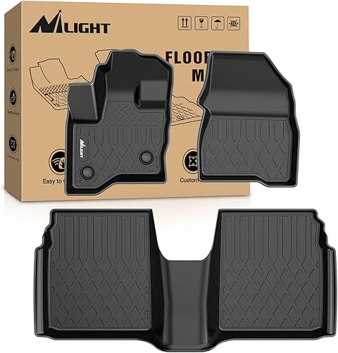 Miniatura 20 de Nilight Alfombrillas de TPE para Ford F-150 F150 Lightning SuperCrew Cab asientos de cabina 2015 2016 2017 2018 2019 2020 2021 2022 2023 2024 2025