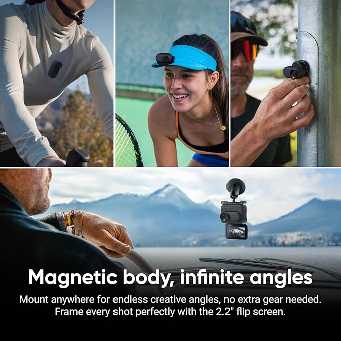 Insta360 GO 3S 128GB Negro 4K Acción miniatura 4