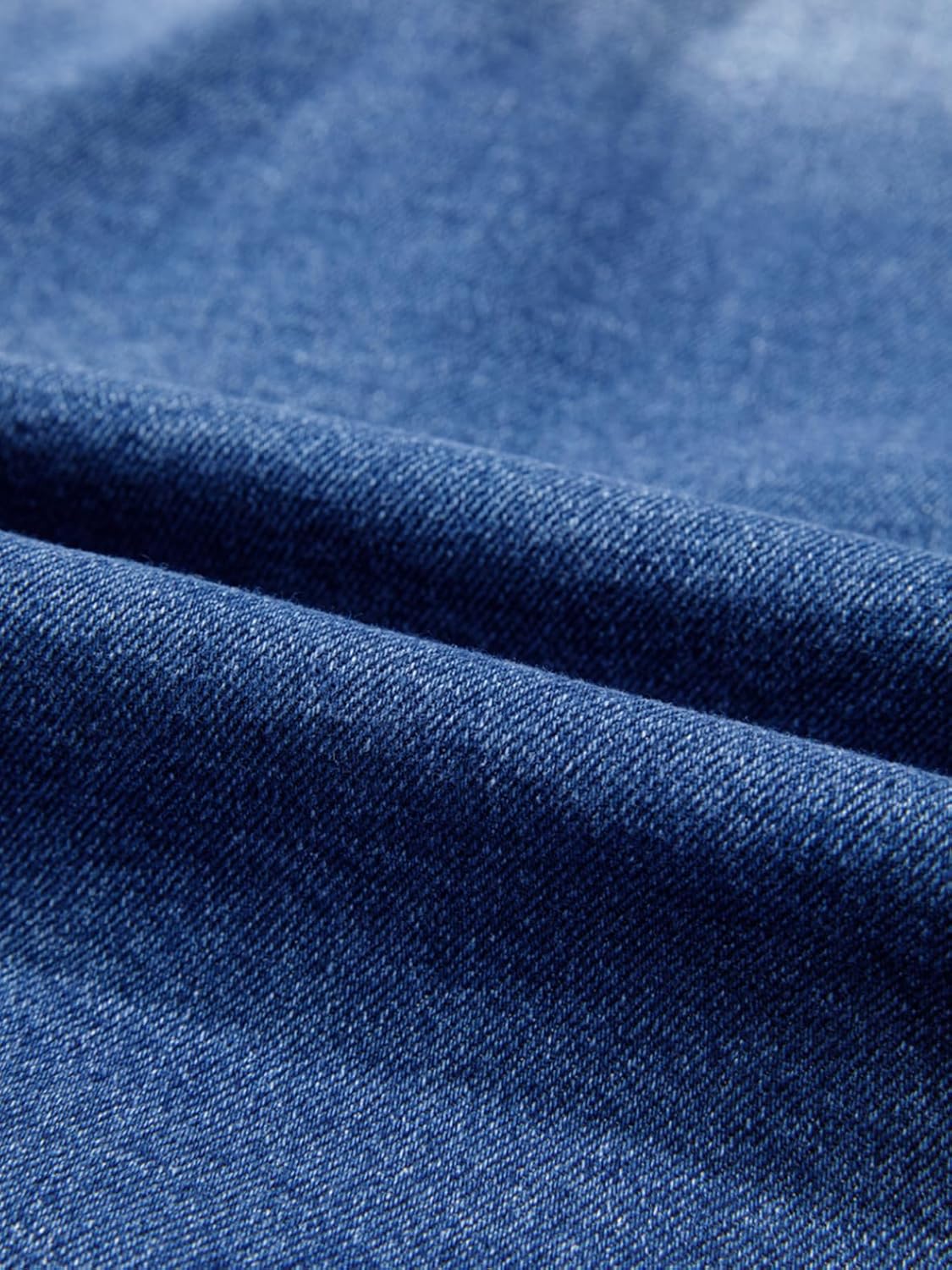 Sidefeel Women's Jean Jacket Casual Long Sleeve Button Down Oversized Denim Jacket Trendy Fall Outfits - Image 6