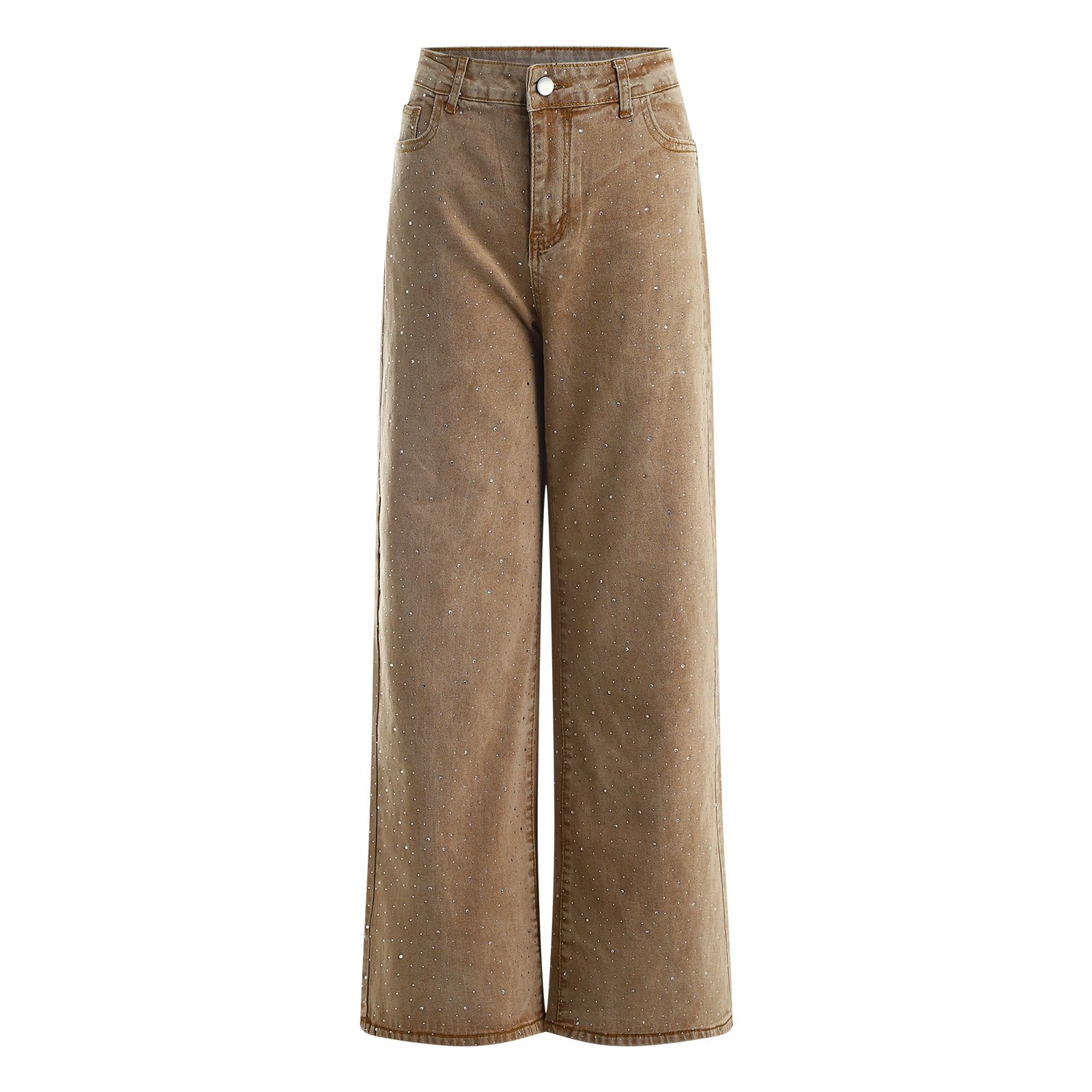 Vaqueros Mujer Anchos Ajustados Rasgados para Mujer Pantalones Vaqueros De Cintura Alta Y Pierna Ancha para Pantalones De Mezclilla Pierna Ancha Cintura Alta Recta