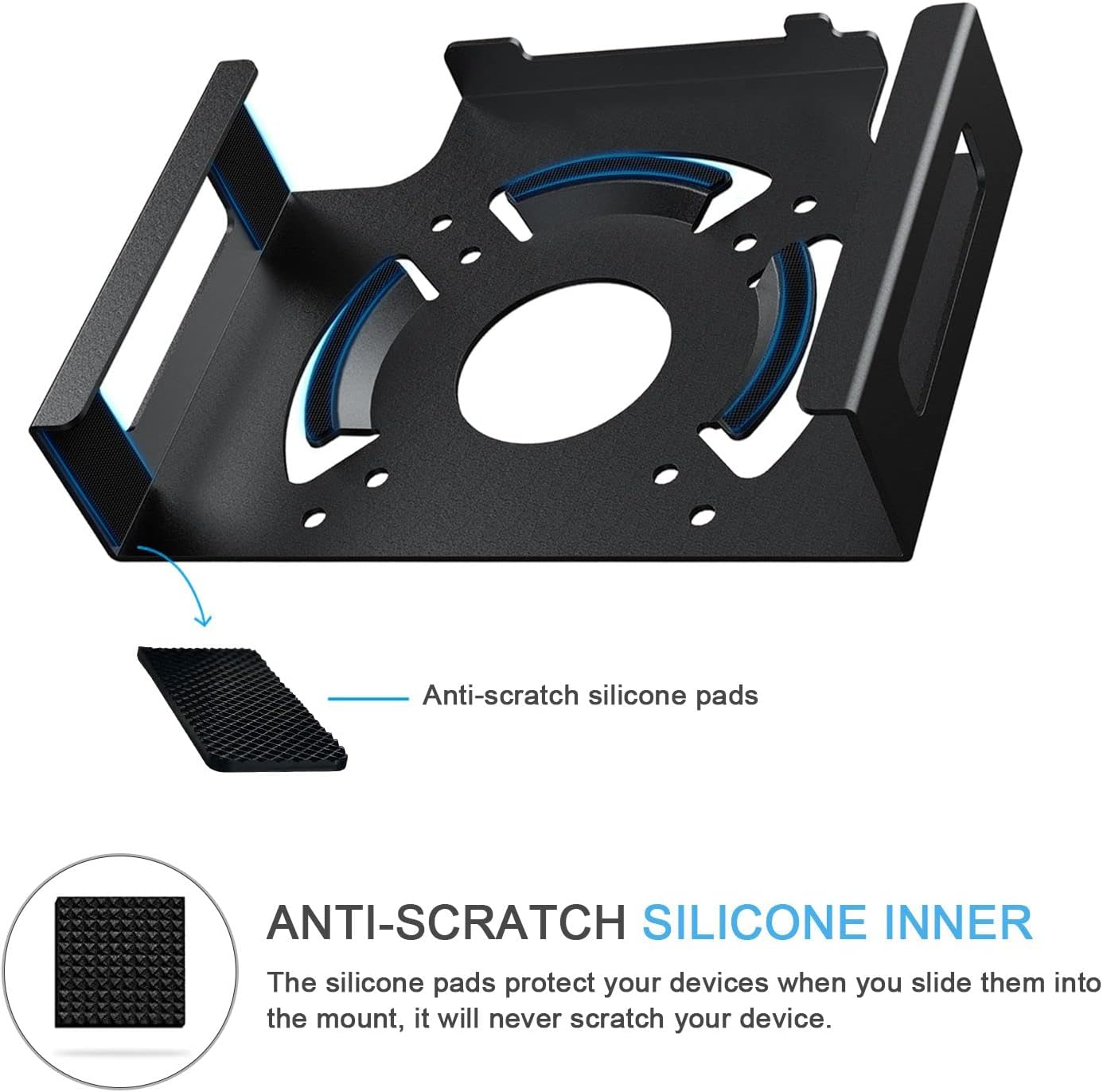Mac Mini M2 Mount, IFCASE Heat Dissipation Design Anti-Scratch Behind... - Picture 13 of 24