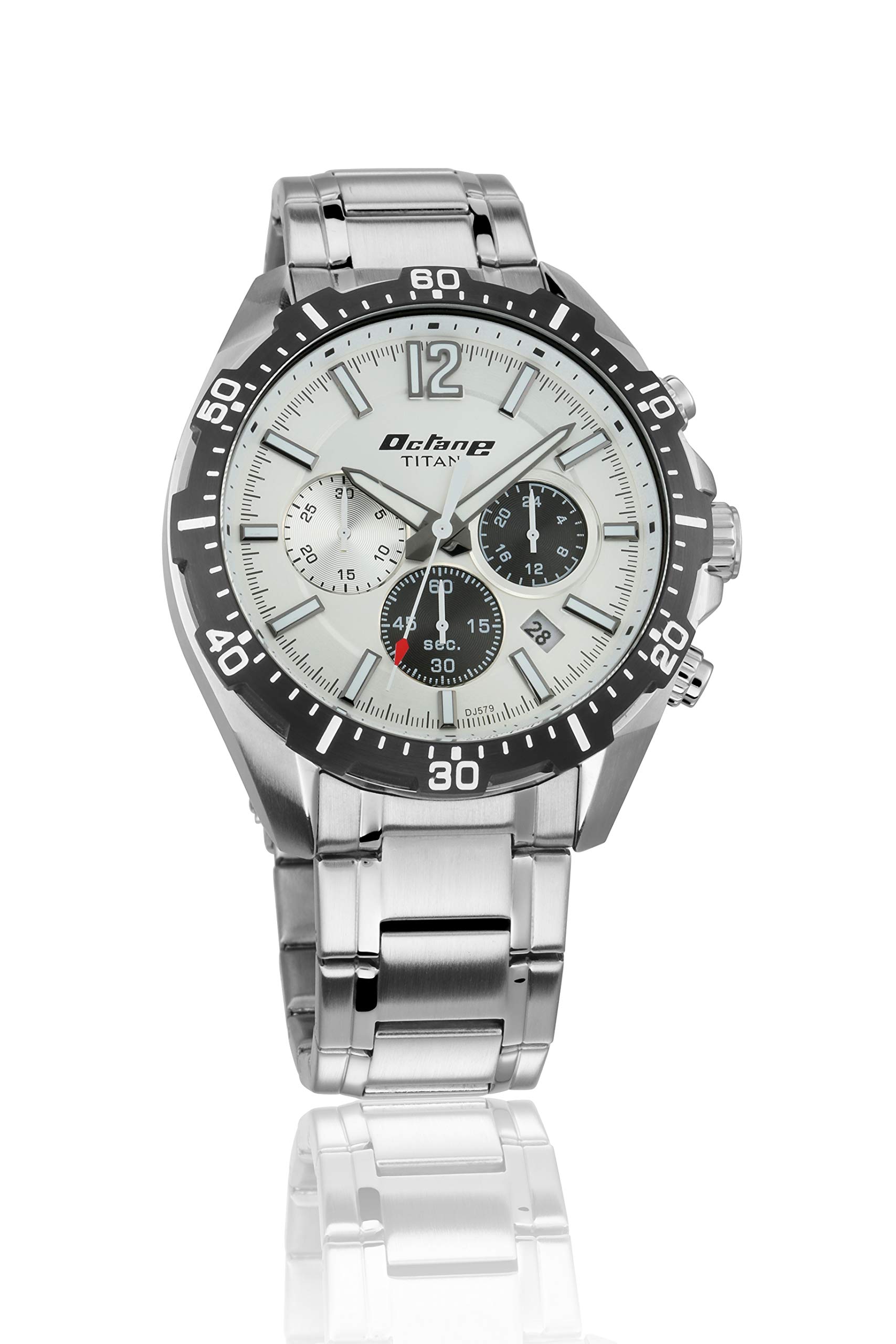 Titan Men Stainless Steel Octane Analog Silver Dial Watch-Nm90108Km01 / Nl90108Km01/Np90108Km01, Band Color-Silver (B07Q19S82Z) Amazon Price History, Amazon Price Tracker
