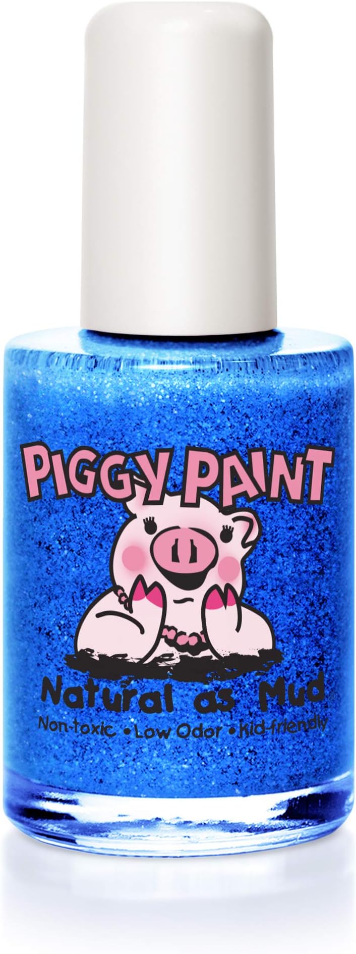 PIGGY PAINT 100% Non-toxic Girls Nail Polish - Safe, Chemical Free Low Odor for Kids, Mermaid in the Shade