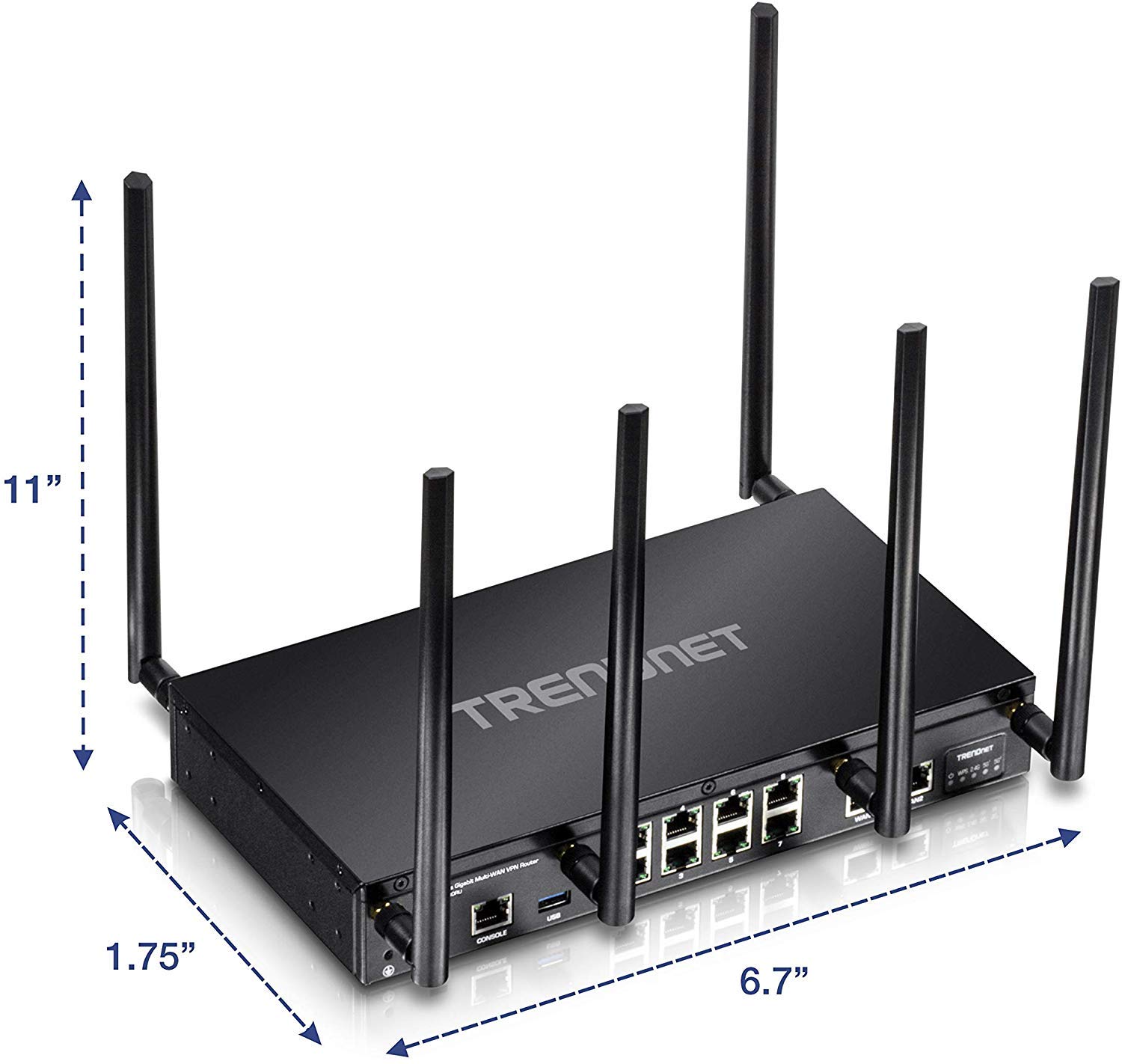 Amazon.com: TRENDnet AC3000 Tri-Band Wireless Gigabit Dual-WAN VPN