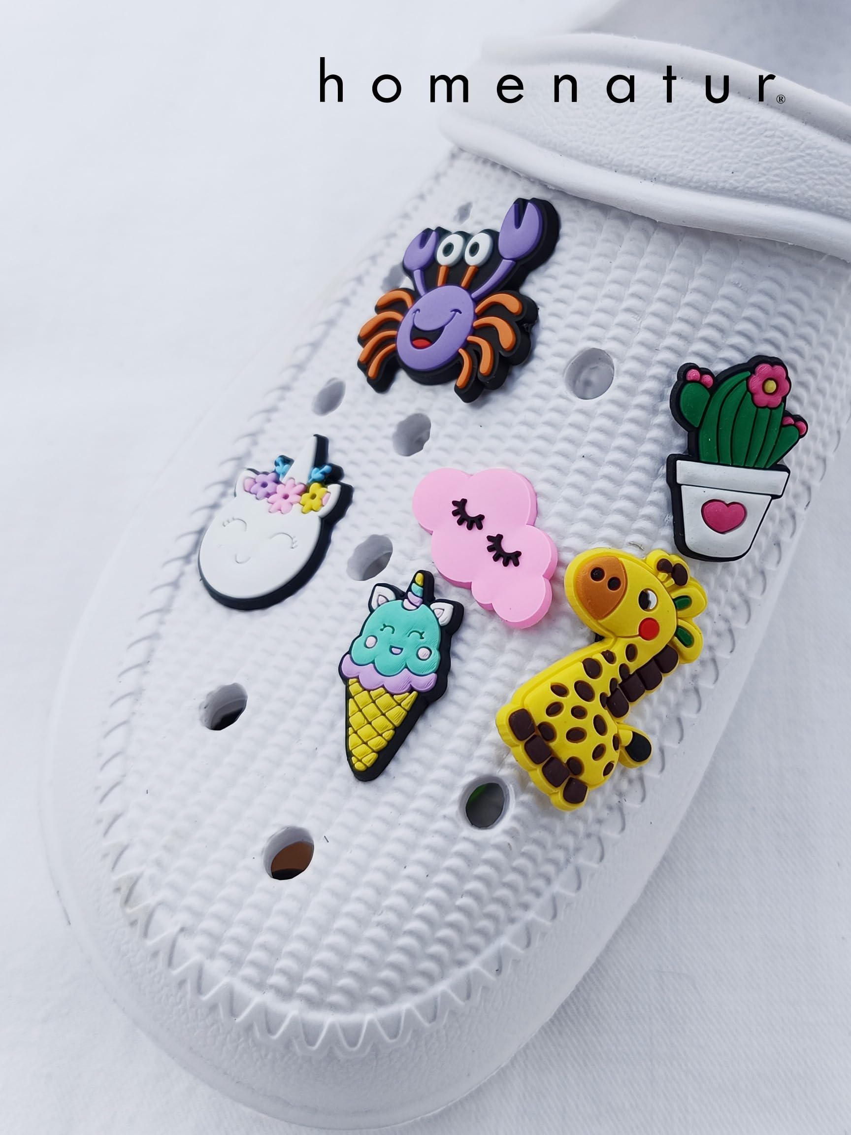 Pines Decorativos para Crocs - 20 Piezas - Shoe Charms - Accesorios para Zapatos - Mujer Hombre Niños