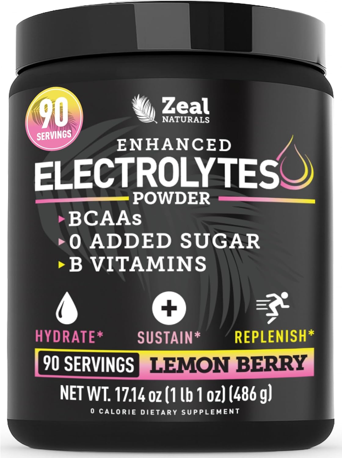 Zeal Electrolyte Powder – 90 Servings...