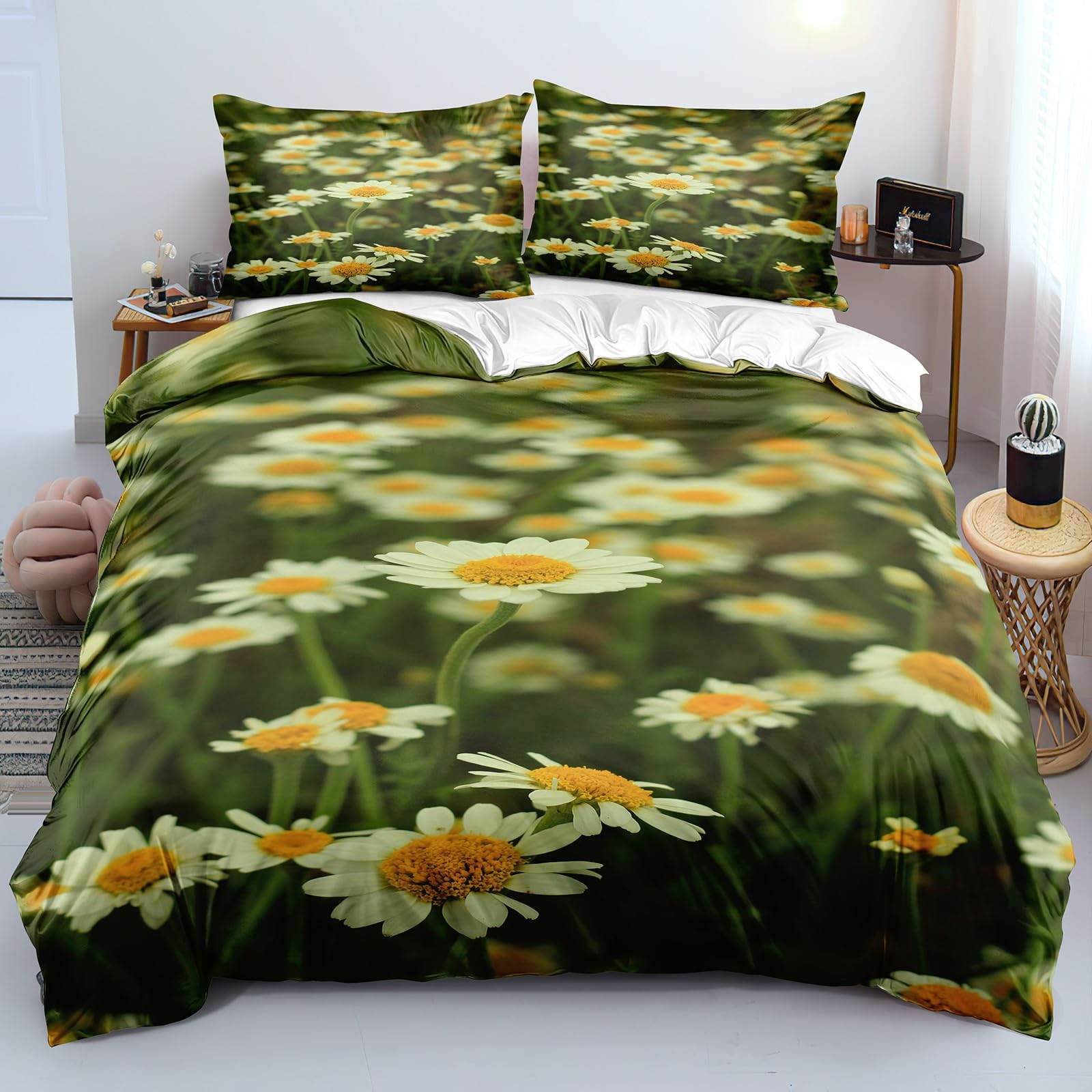 Housse de couette 140x200 motif floral pour créer une ambiance de jardin printanier