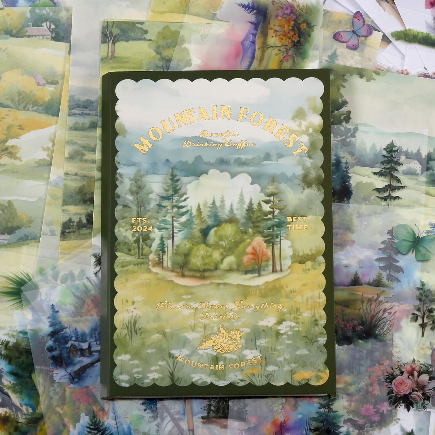Droomthema-stickers, scrapbooking-accessoires voor Junk Journal, 20