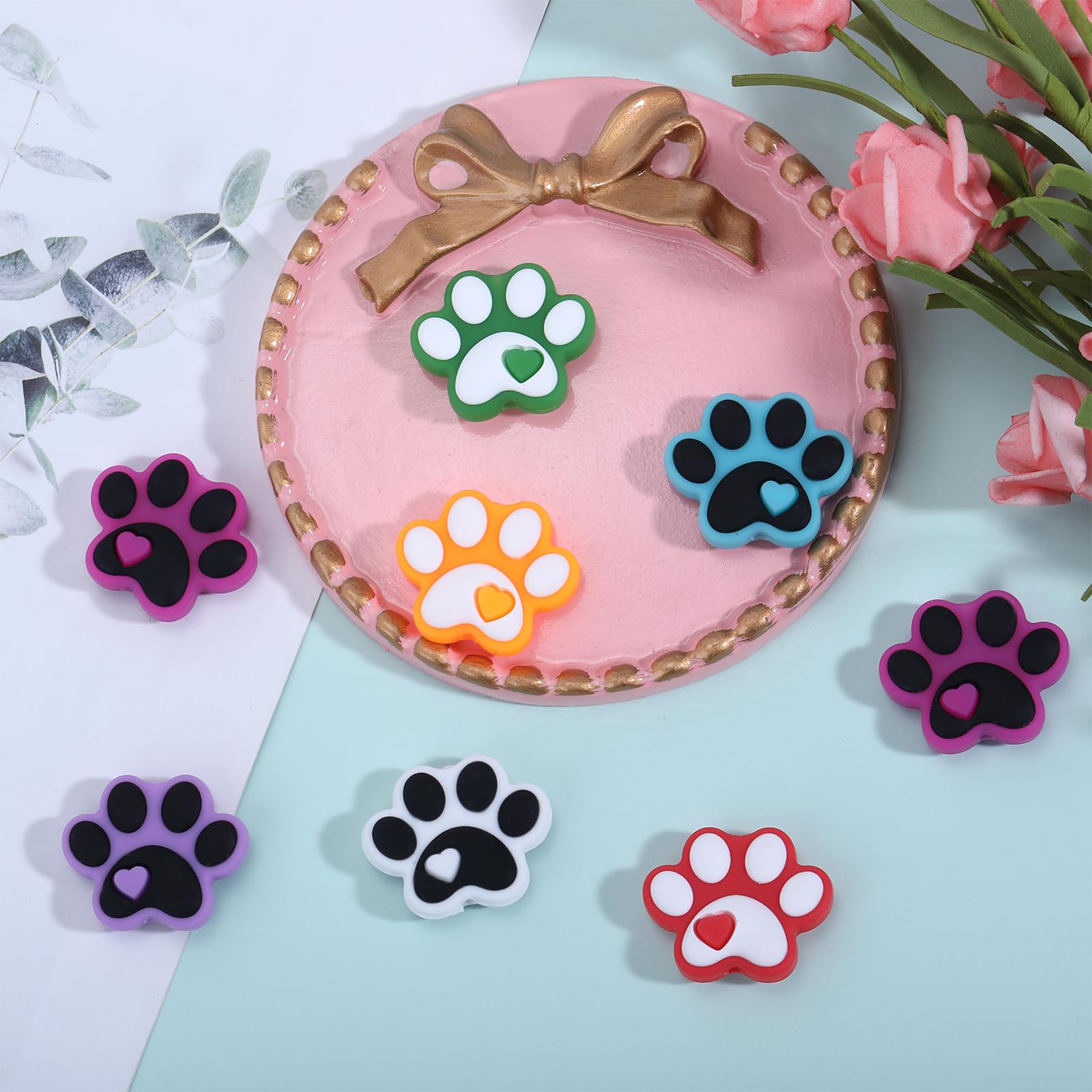 WEWAYSMILE 14pcs Silicone Round Beads Making Kit, Silicone Beads Bulk, Round Silicone Beads - Image 3