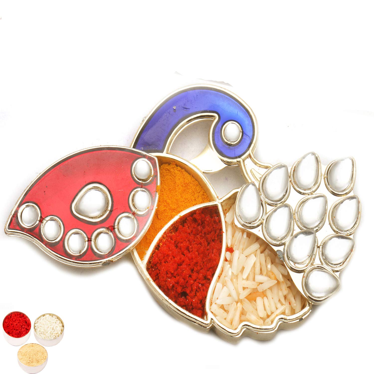 See full amazon price history chart for Ghasitaram Gifts Bhaidooj Gifts - Kundan Peacock Roli Chawal Container Ghasitaram Gifts Bhaidooj Gifts - Kundan Peacock Roli Chawal Container (B07J3PVL7H) Amazon Price History, Amazon Price Tracker