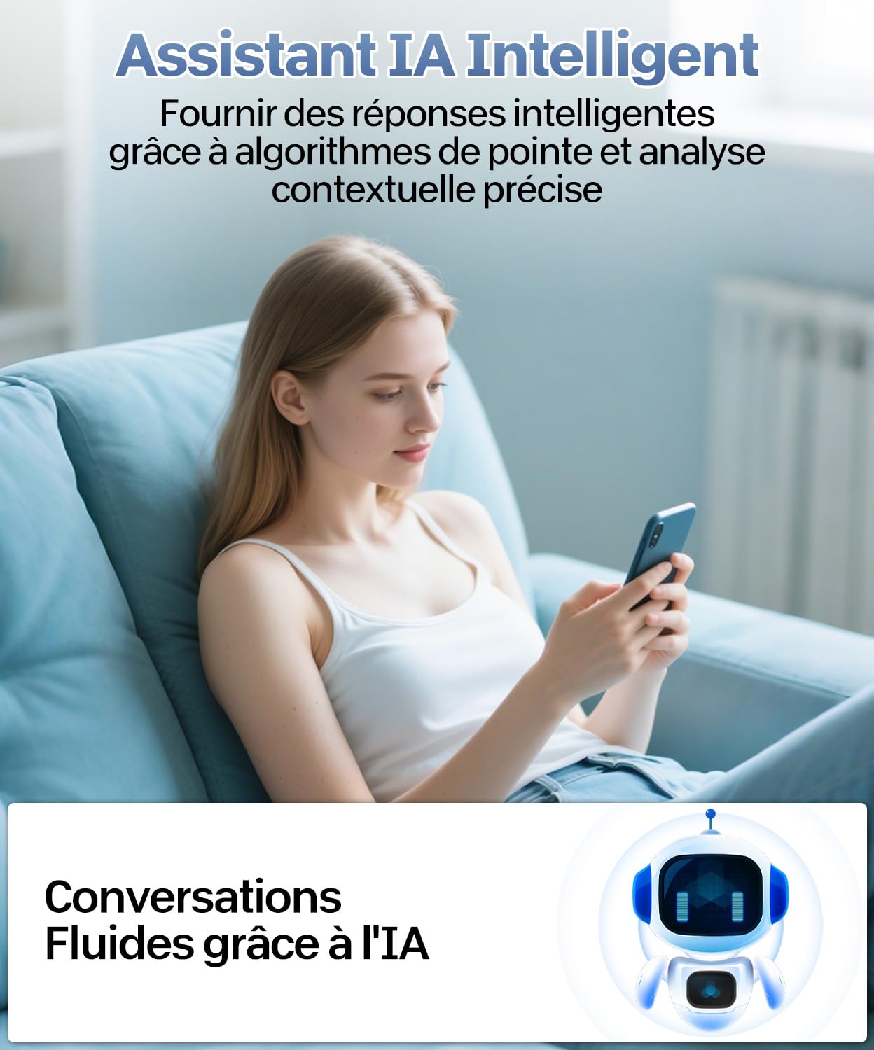 Ecouteur Traducteur AI Instantané -Prise en Charge de 144 Langues & Traduction en Temps Réel,48h Autonomie,Bluetooth 5.4 Ecouteur Traducteur Temps Réel, Parfait pour Voyage, Réunions, Écoles
