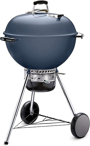 Weber Master-Touch - Parrilla de carbón (22 pulgadas), color azul pizarra