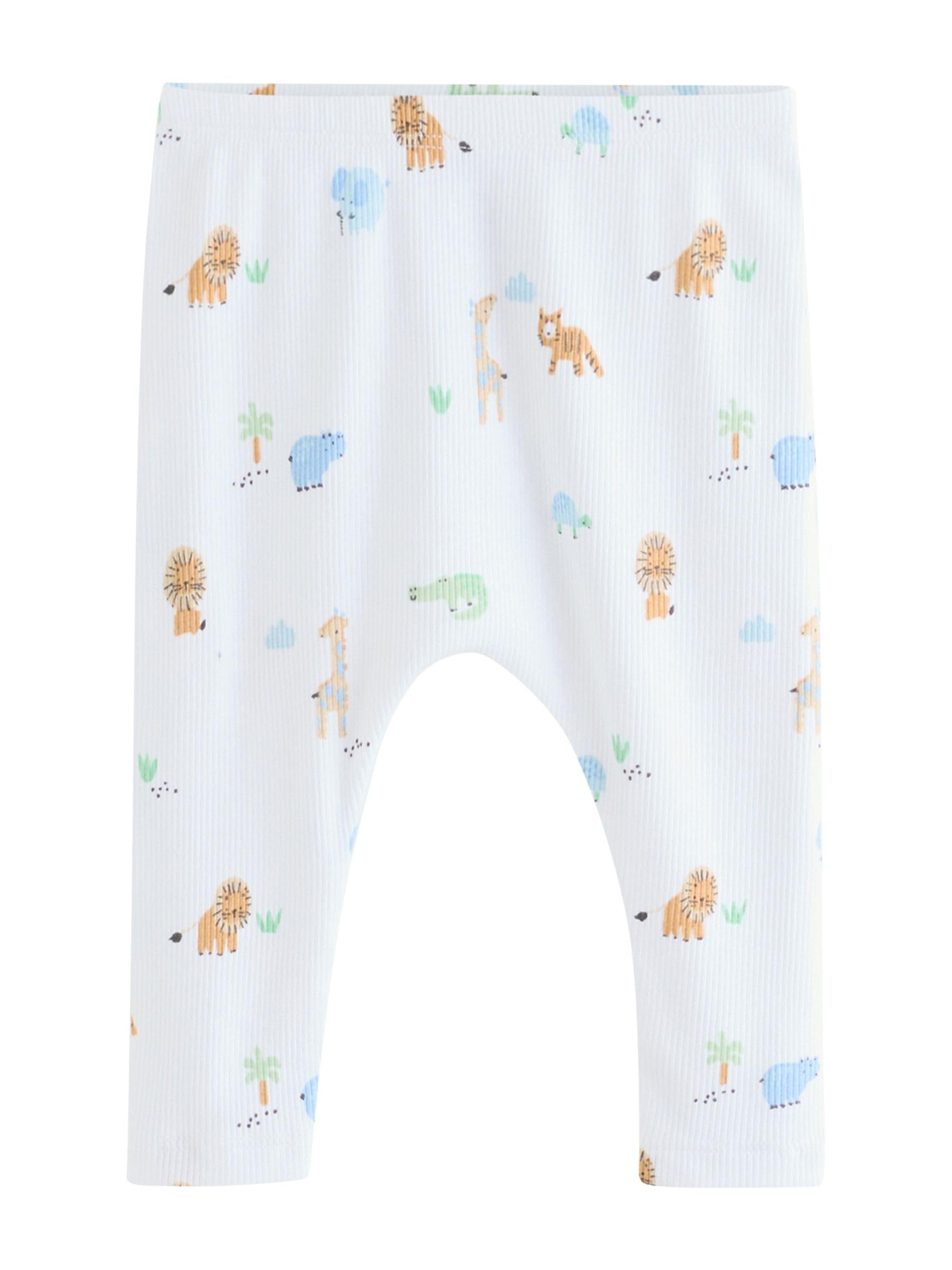 NEXT Baby Jungen Baby-Oberteil & Leggings, 6-teiliges Set