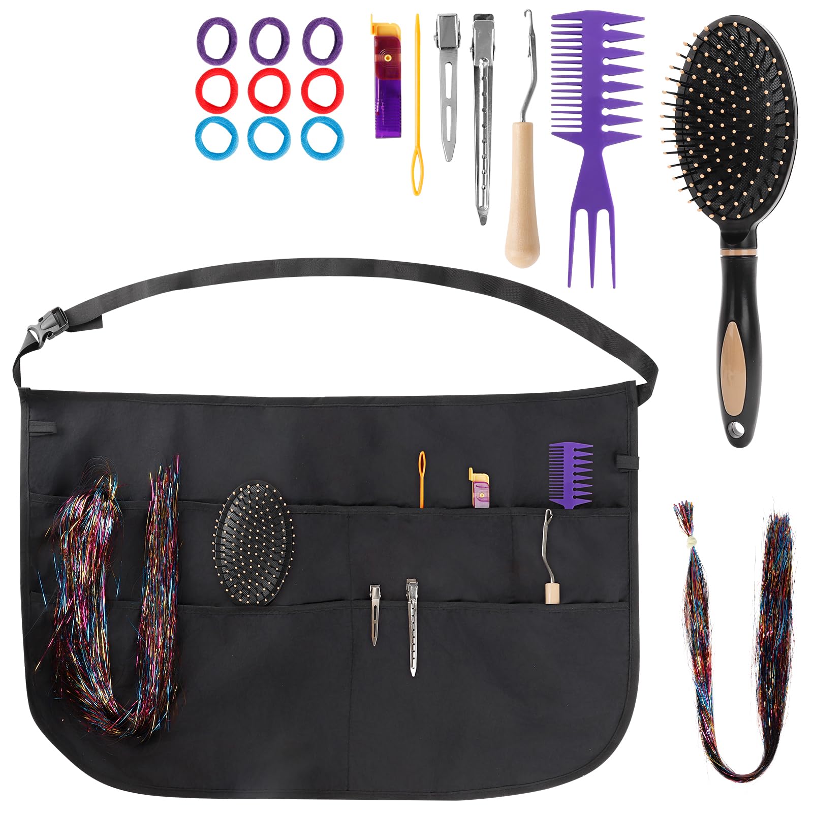 Horse Braiding Kit for Party Styling, Complete Horse Grooming Set – Essential Supplies for Dressing Up Your Horse for Events and Celebrations.