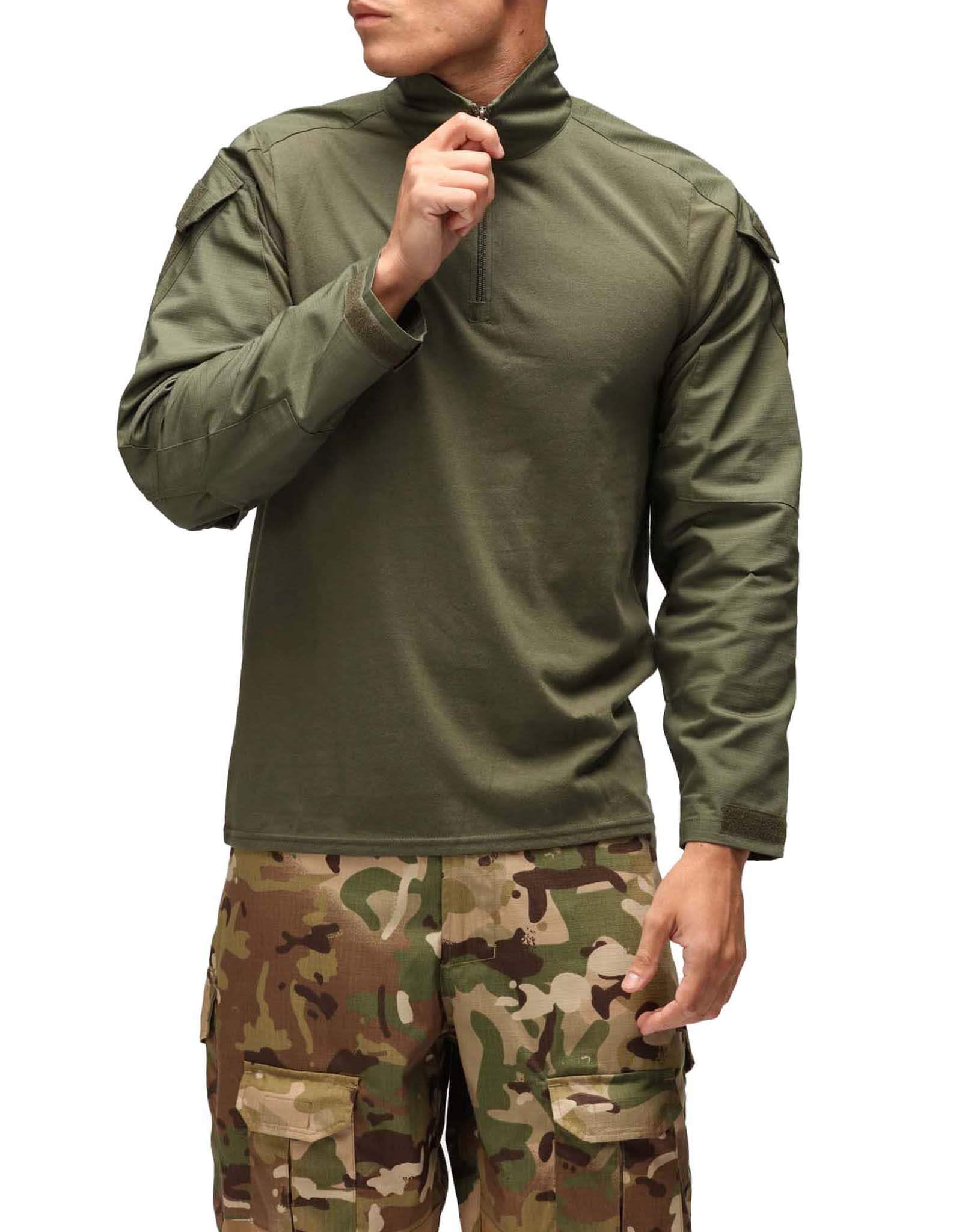 Viper Tactical Men's Green Special Ops Long Sleeve Shirt L