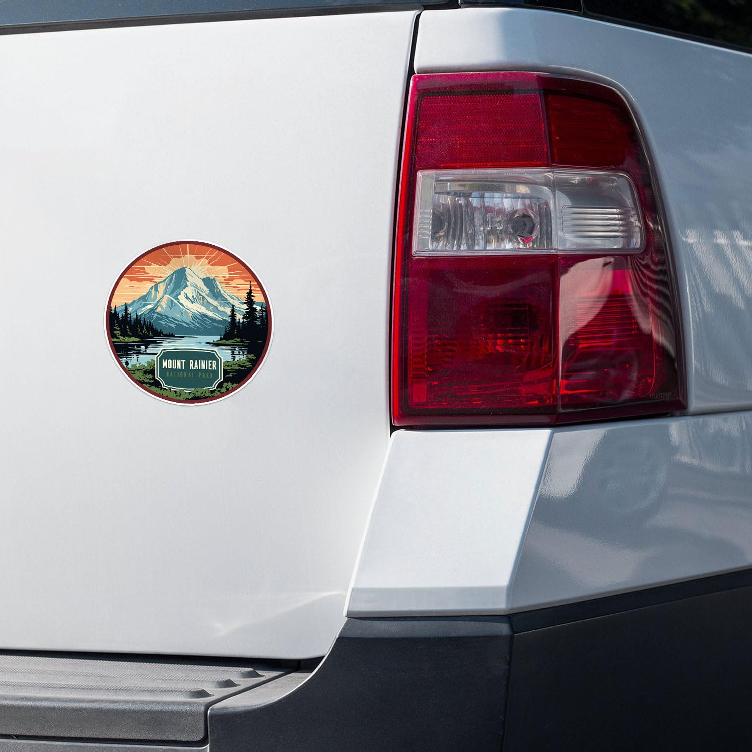 Zion National Park Waterproof Vinyl Sticker - 3 Inch Outdoor Decal For Cars, Laptops & Water Bottles