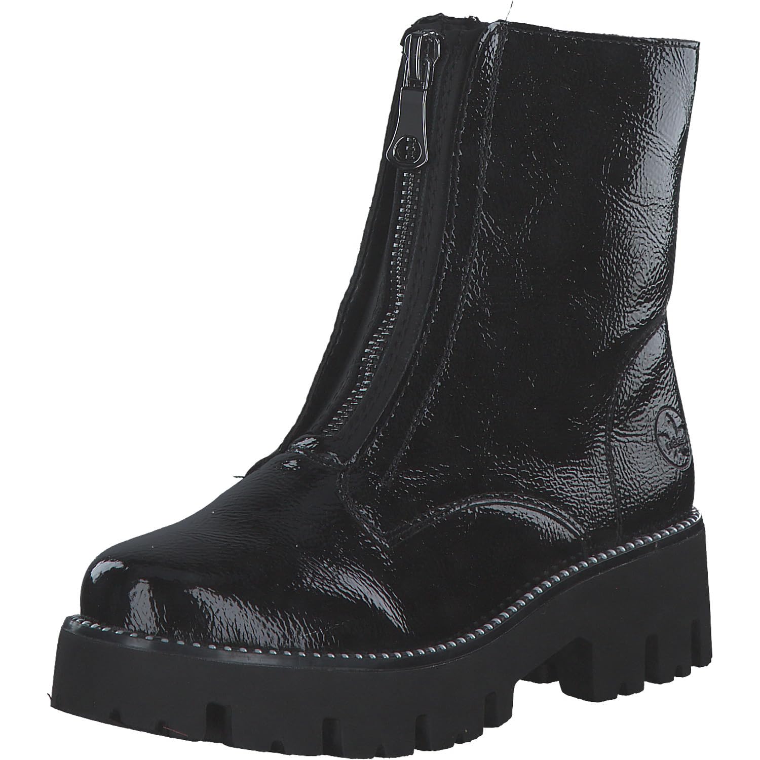Rieker Women's Slip On Boots in Black, Black 00, 6 UK