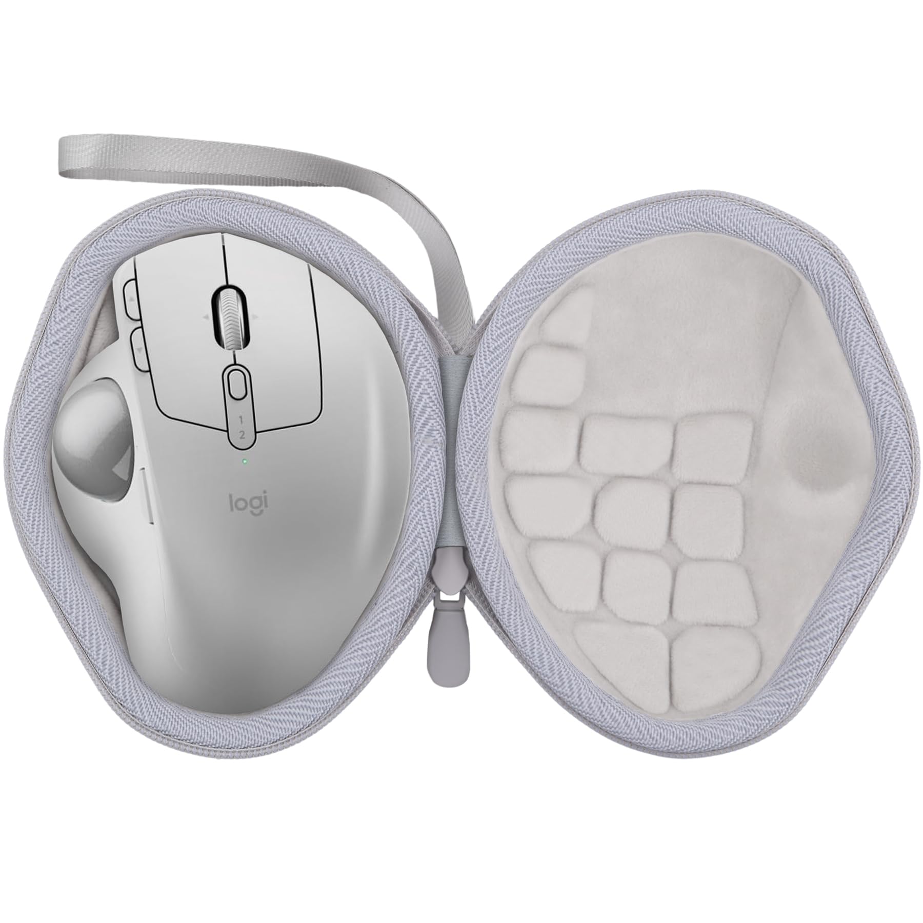 co2CREA Hart Reise Tasche für Logitech MX Ergo/S/Plus/ M575 /M575S /M501 Wireless Kabellose Ergonomische Trackball Maus