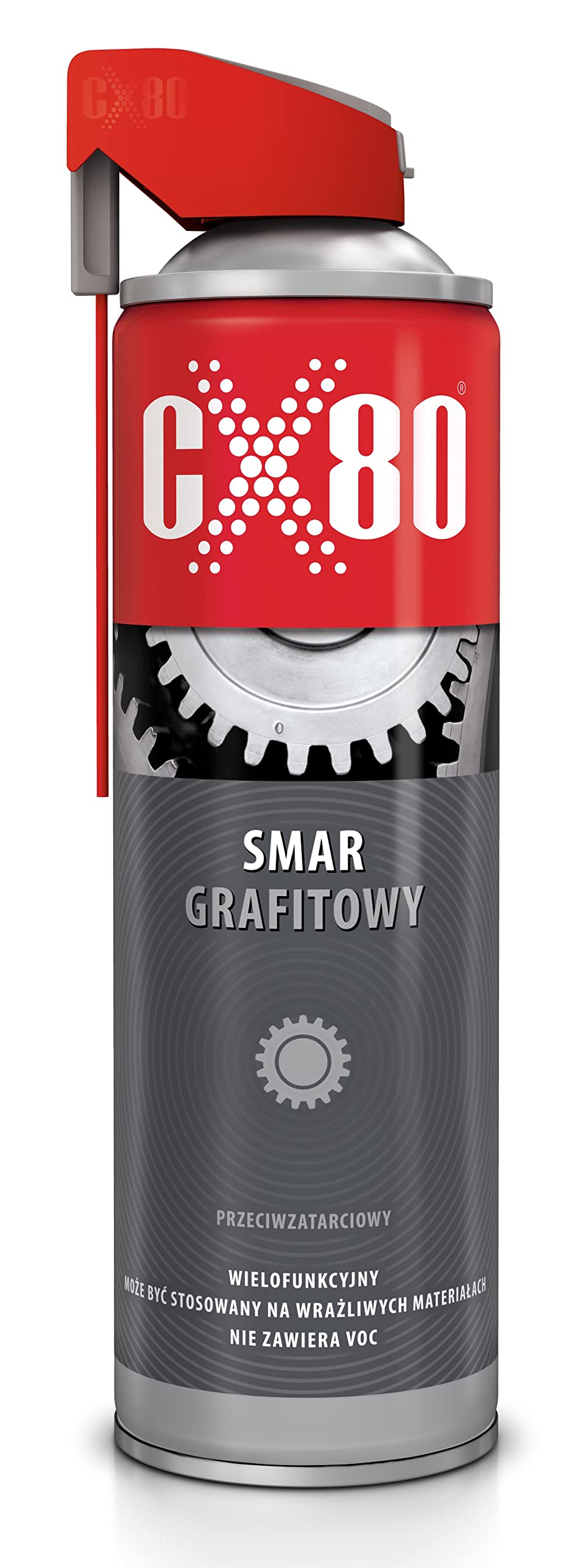 CX80 Środek do smarowania grafitu (500 ml DuoSpray)