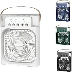Ventilador Portátil Mini Ar Condicionado Umidificador Climatizador Purificador com LED USB Bivolt para Mesa de Escritório - NEXUS MARKET