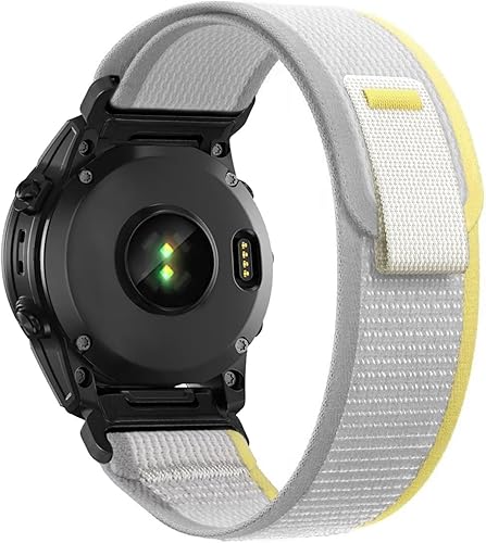 Miniatura 2 de Correa de reloj de 0.866 in para Garmin Fenix 7 Fenix 6 Pro Solar Fenix 5 Correa de reloj de nailon de liberación rápida para Garmin Instinct 2