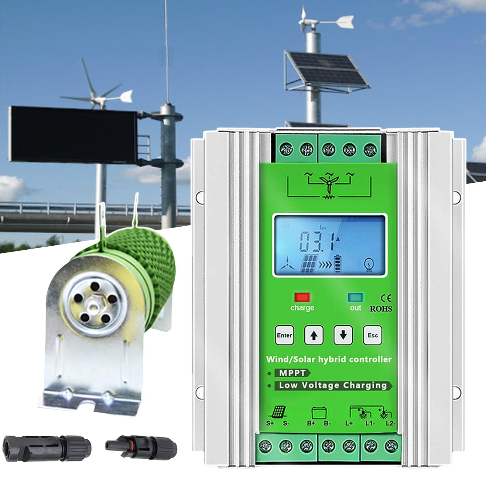 Contrôleur mppt hybride pour sécuriser vos batteries et stopper les pannes éoliennes solaires