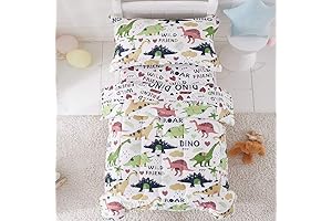 Joyreap Dinosaur Theme Bedding Set for Toddlers