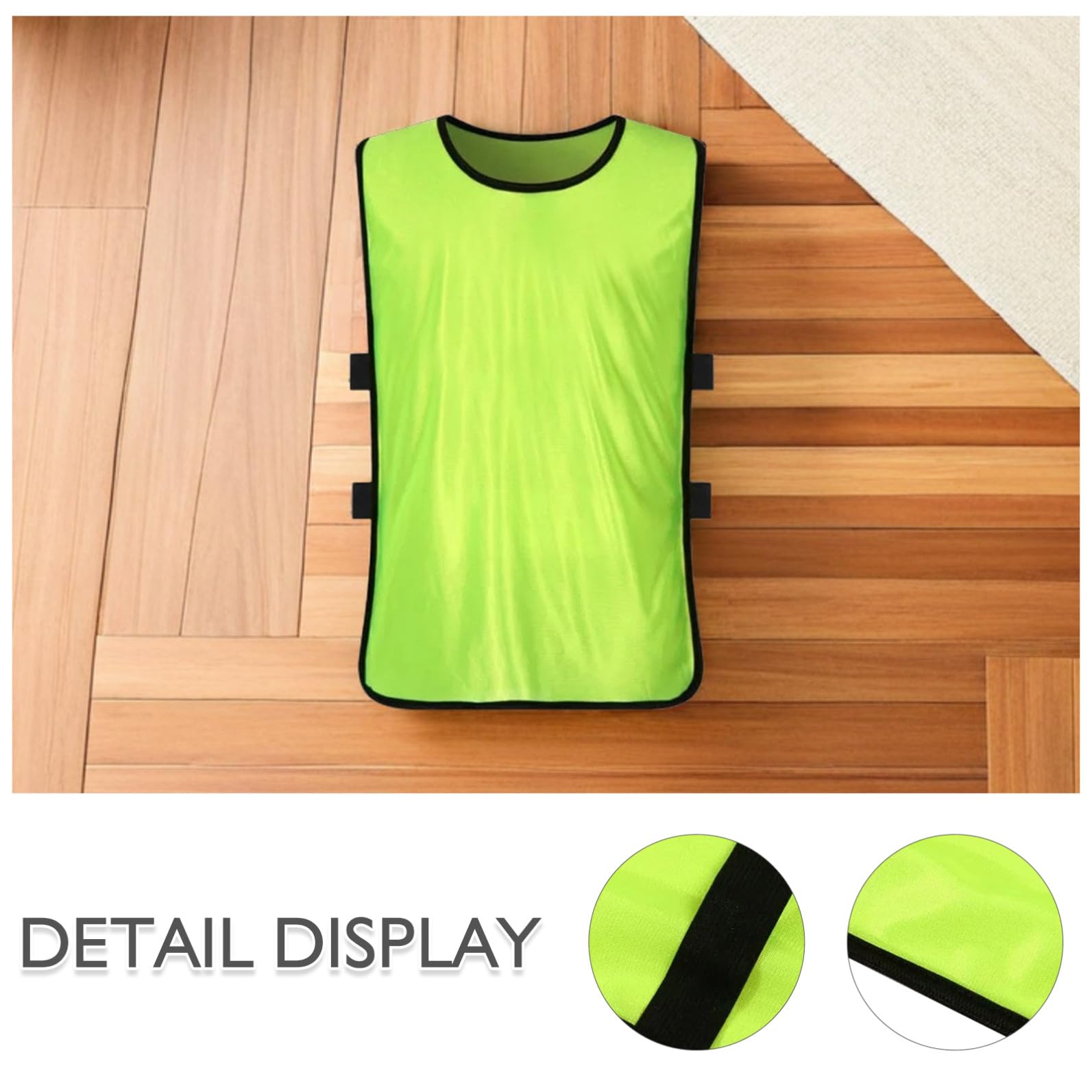 Trainingsweste Kinder 12 Stück, Polyester Mesh, Sommer