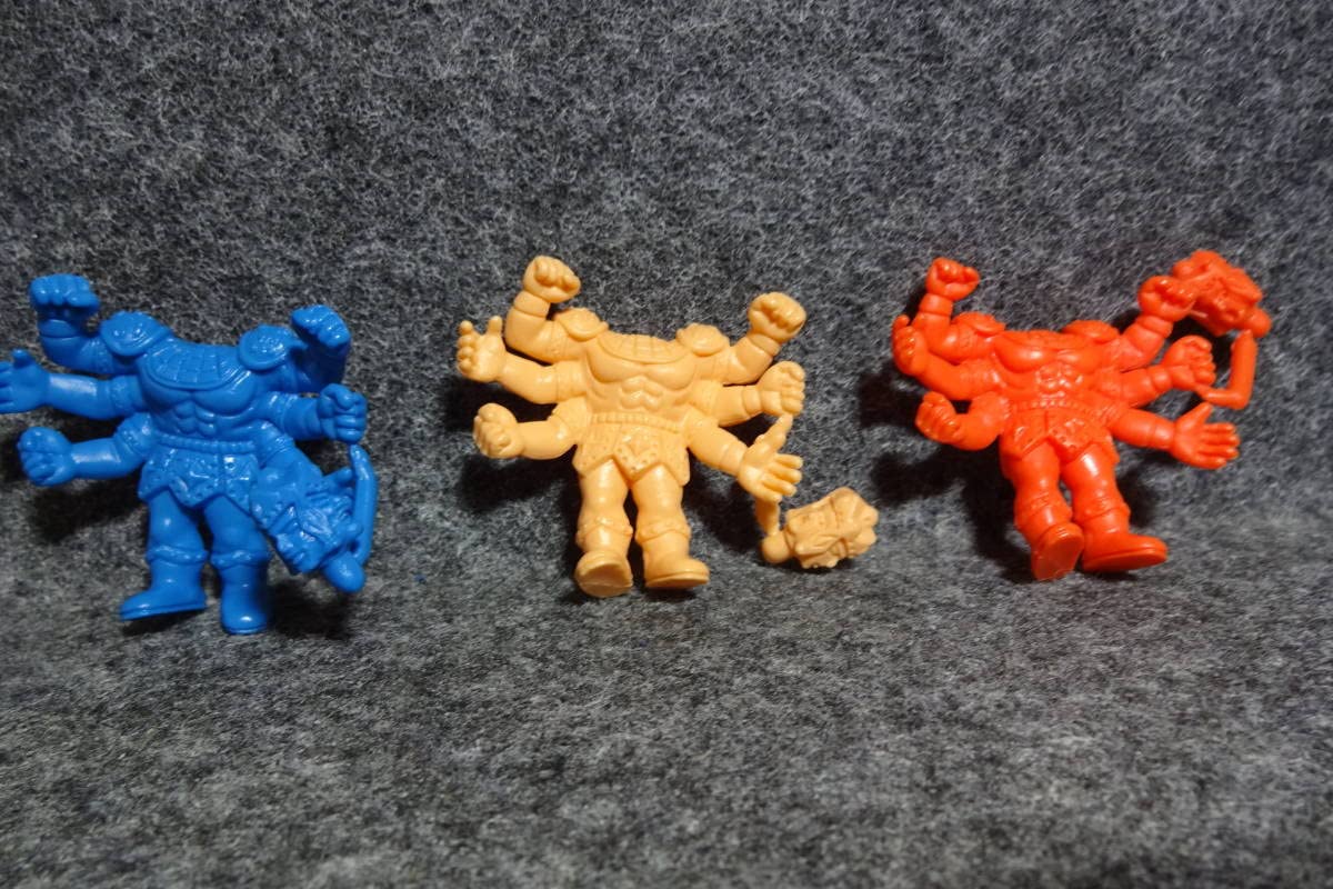 ファイブスタートイキン肉マンソルジャーブロッケンJrアシュラマンキンケシキン消し キン肉マン 消しゴム キンケシ 復刻版 7 131アシュラマン（怒り面） 肌
