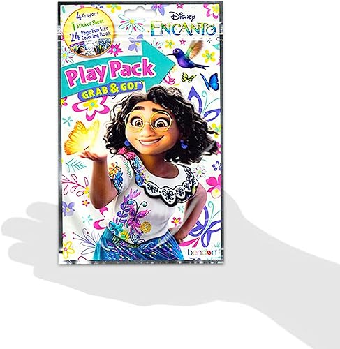 Miniatura 4 de Disney Encanto - Paquete de recuerdos y suministros para fiestas de cumpleaños para niños, paquete con 12 paquetes de actividades Encanto para