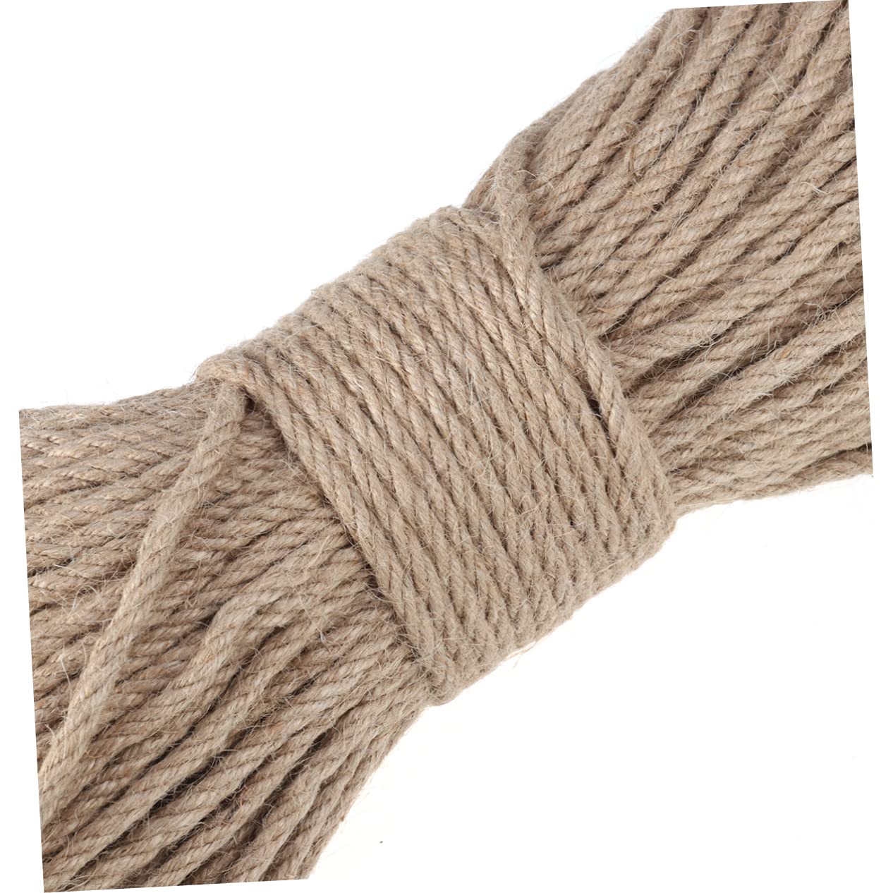 EXCEART Cordón de Yute Natural de Metros Hilo de Yute para Manualidades Decoración de Fiestas Cuerda de Jardinería