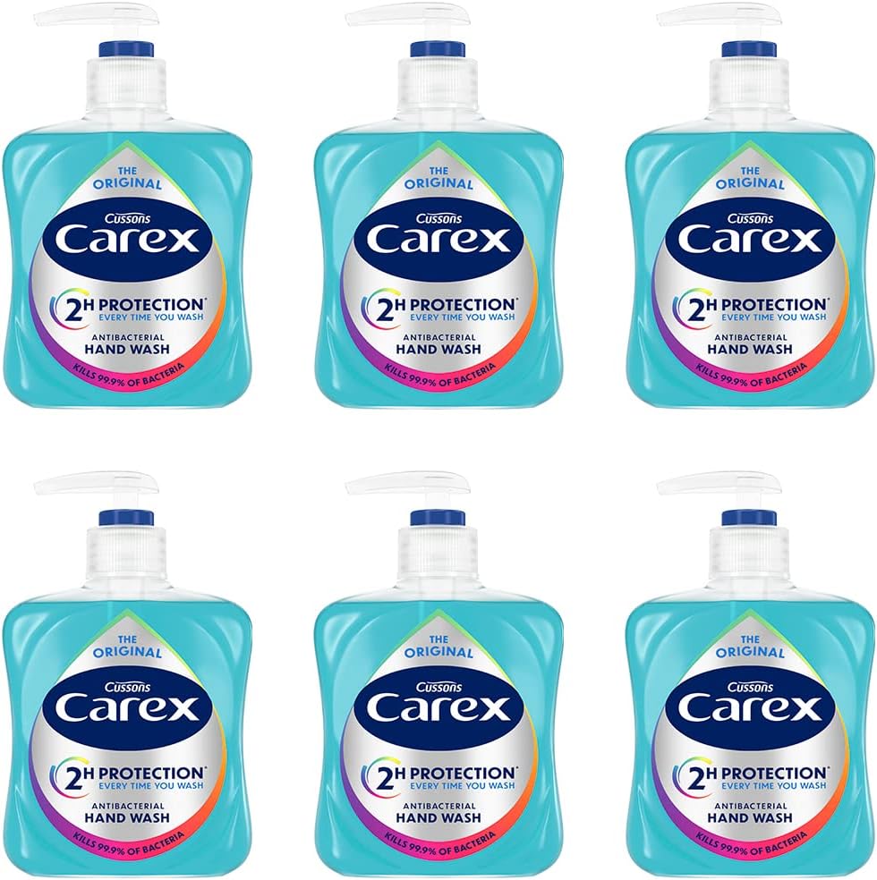 Carex Liquid Soap Original 250ml Pack of 6