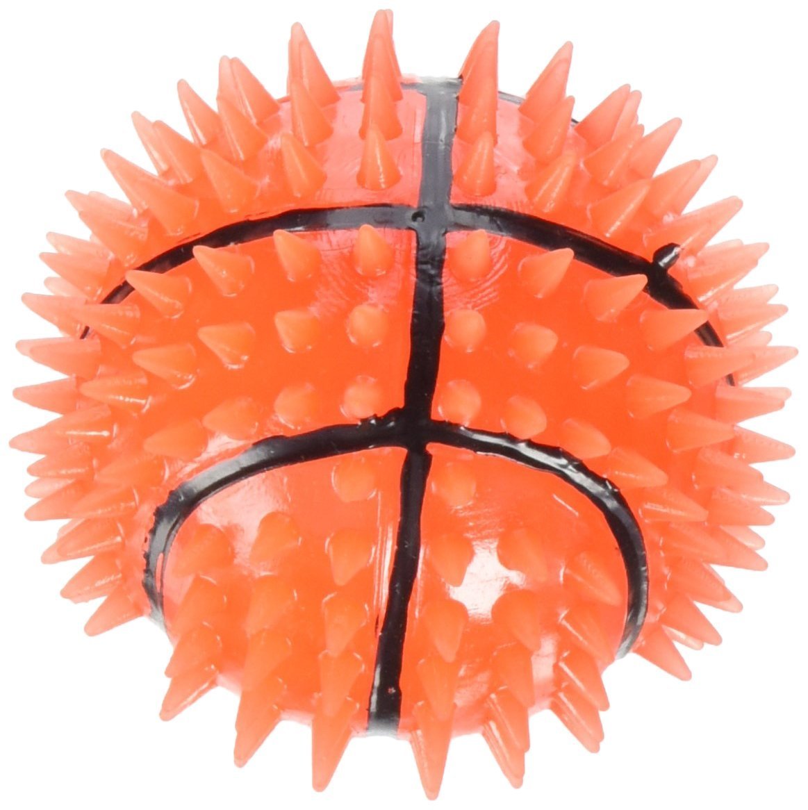 Gnawsome Dog Toys - 3 5 Squeak Light Basketball - Medium - Dental Gum Wellness - Stimulating Fun