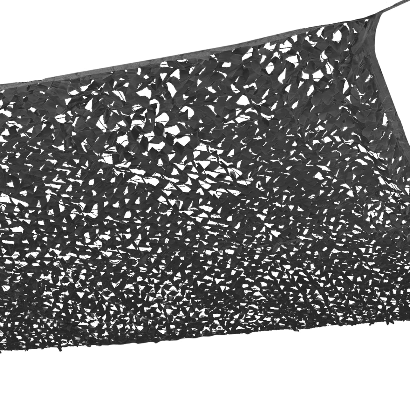 Voile D'ombrage Camouflage 3x4m - Toile Polyester Anti-UV - Pour Jardin Et Terrasse