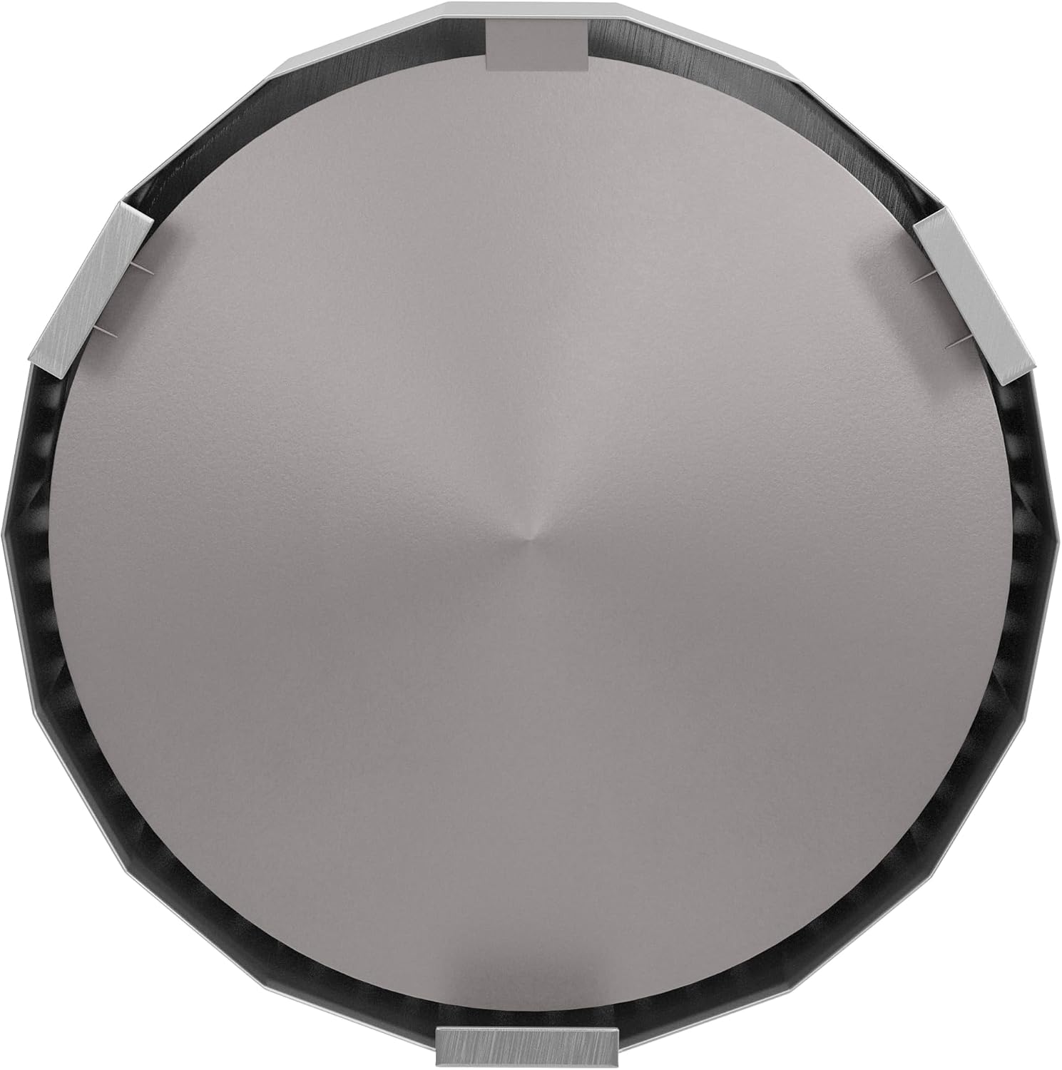 EMMA + OLIVER Hestia Portable Smokeless Firepit - 27" Diameter - Fingerprint Resistant Stainless Steel Finish - Wood Burning Design - Includes Waterproof Cover