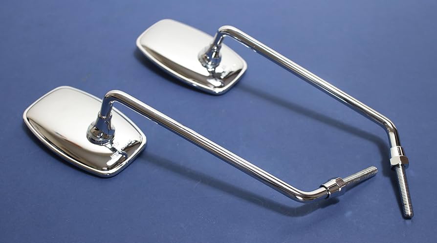 Amazon | ホンダ スーパーカブ 用社外部品 レトロ バックミラー