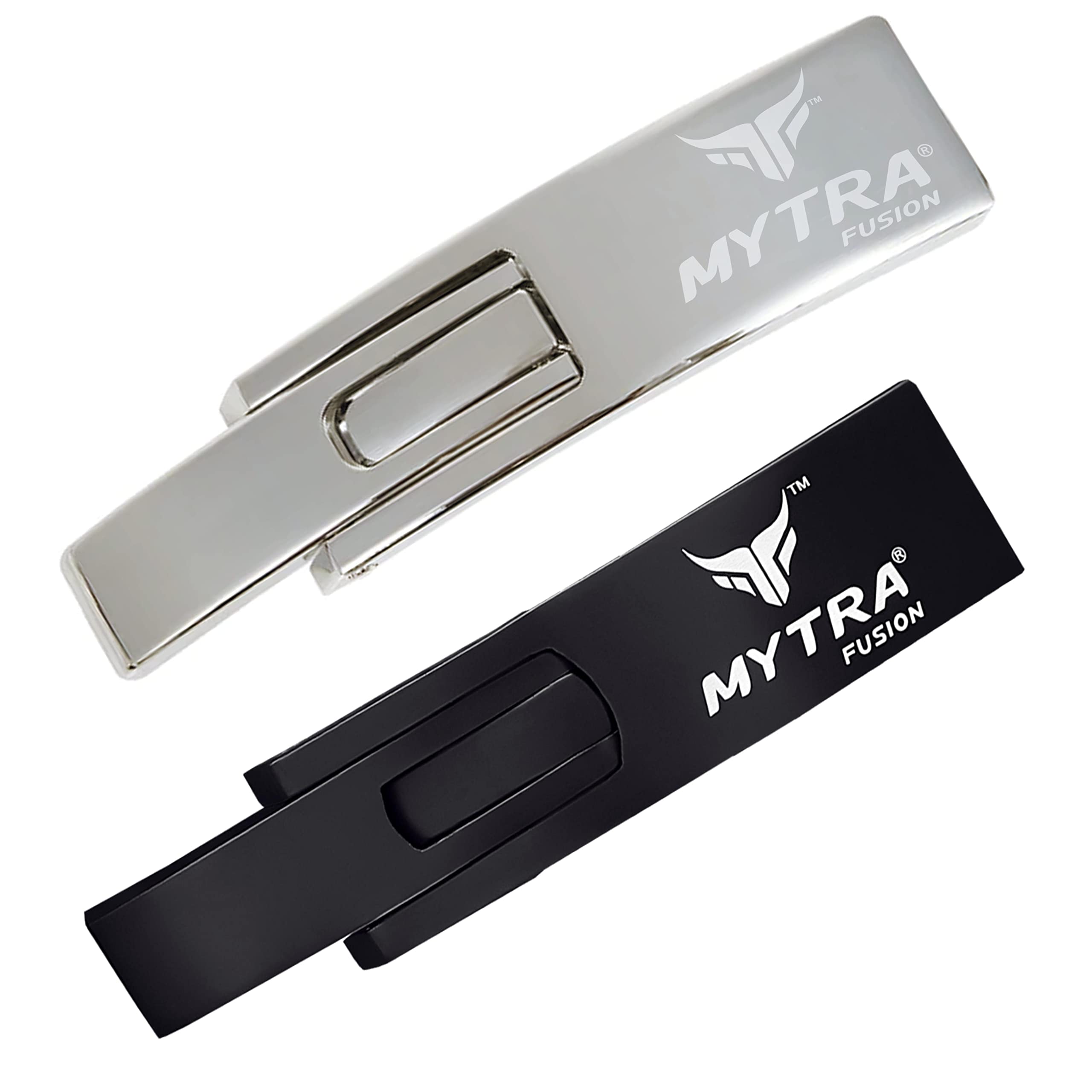 Mytra Fusion Replacement Lever Buckle for Weight lifting, Gym and Powerlifting Quick Release and Fast Tightening Steel Lever Buckle (Silver)
