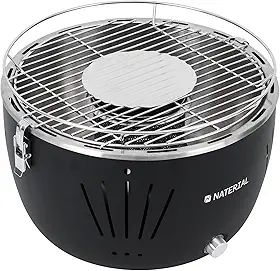 Churrasqueira a Carvão Table Grill Preto Naterial
